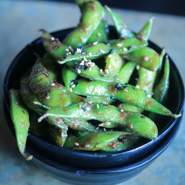 Garlic Edamame.