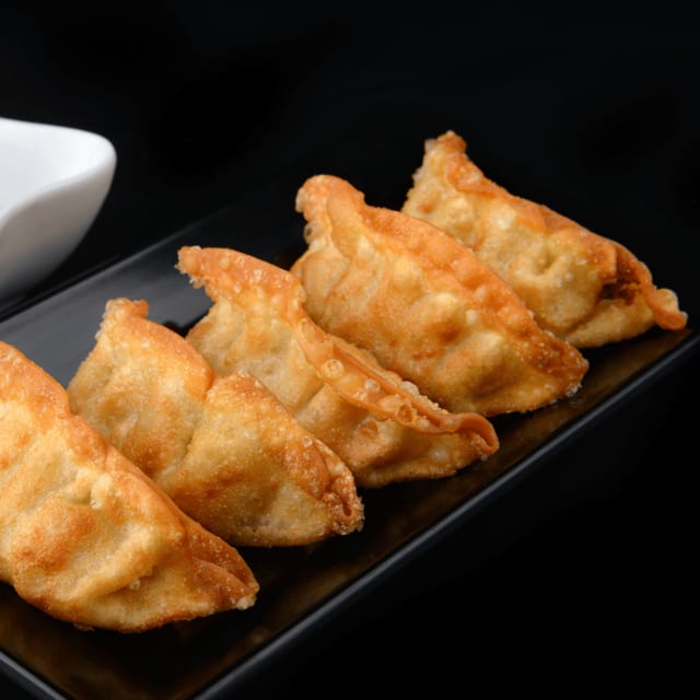 Fried Gyoza.